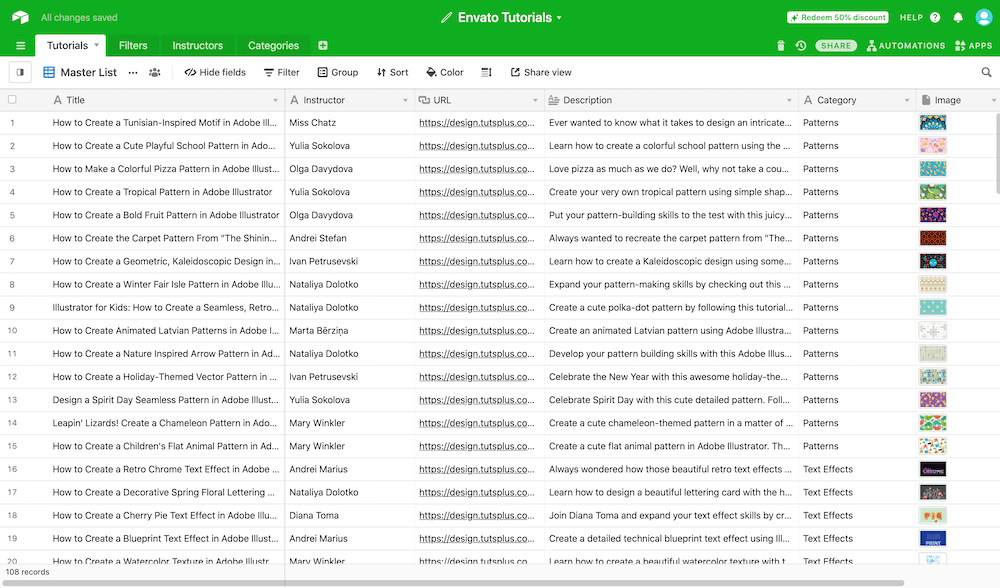 generate site to airtable